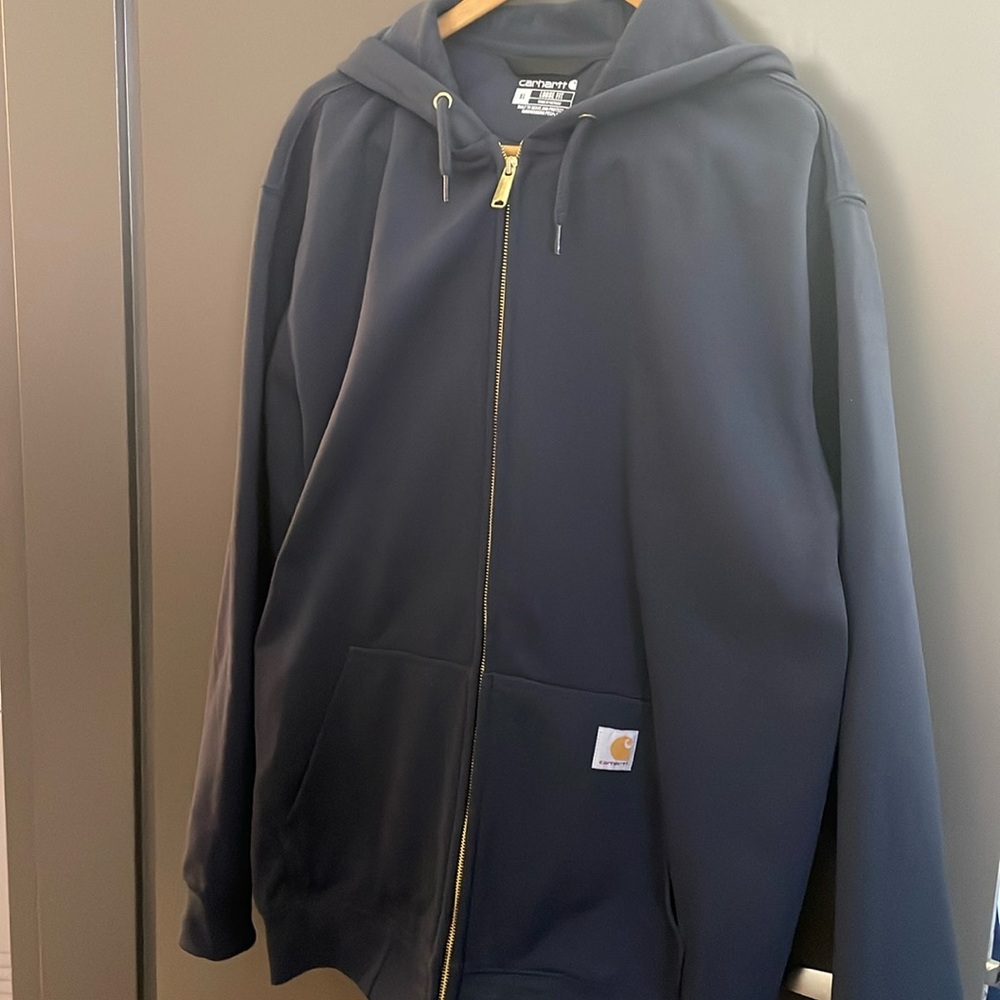 CARHARTT LOOSE FIT MID WEIGHT ZIP UP HOODIE NON SMOKING HOUSE